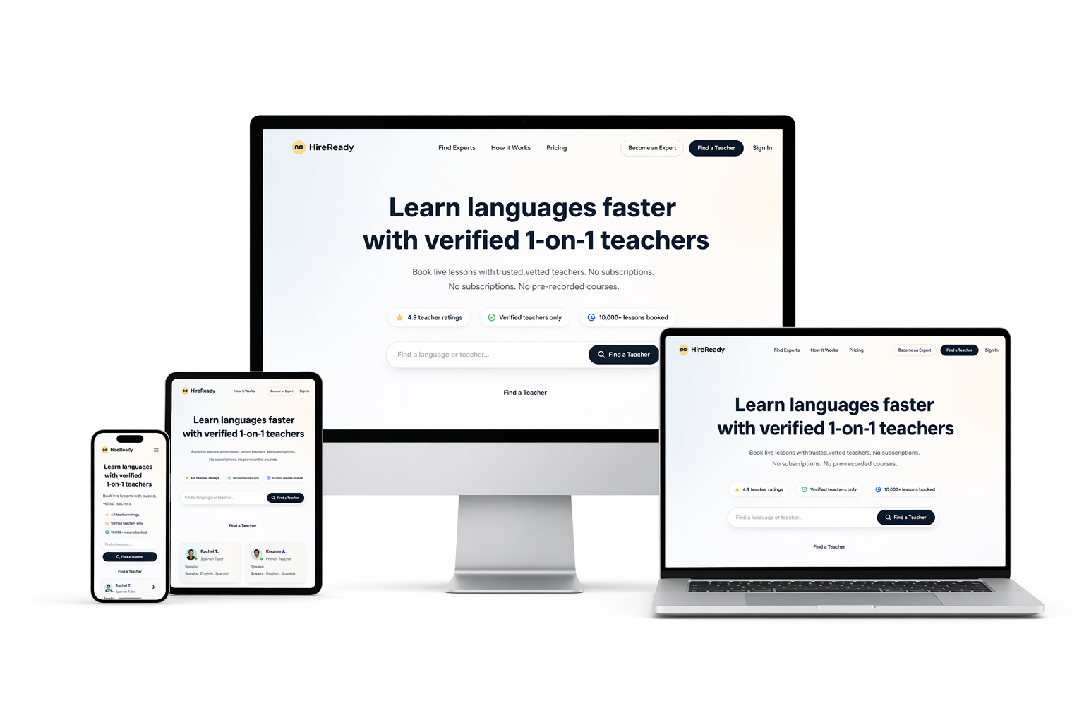 HireReady hero image