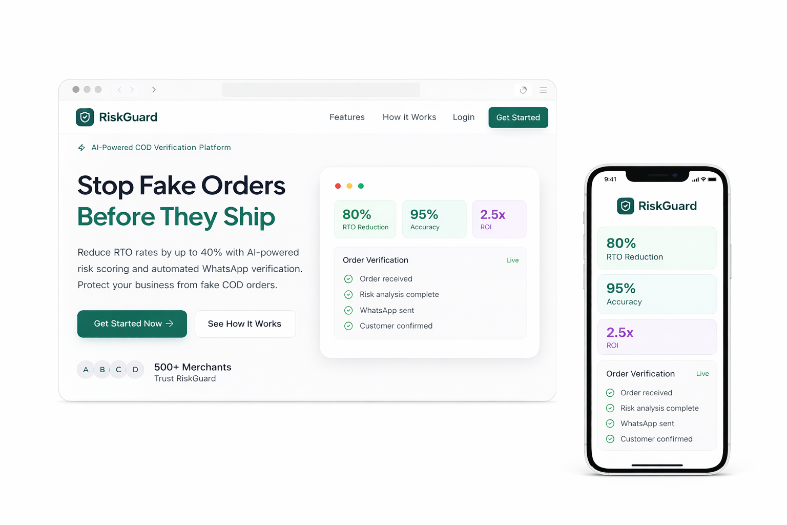 RiskGuard hero image